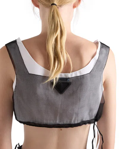 Prada Cigaline Top In Black