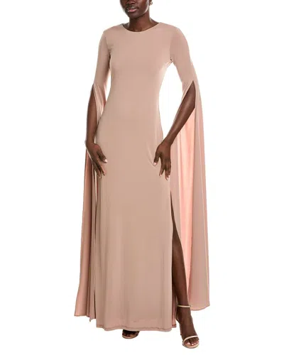 Issue New York Solid Gown In Pink
