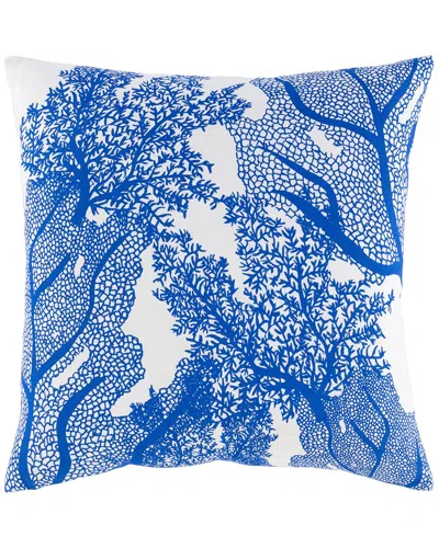 Surya Sea Pillow Cover In Blue
