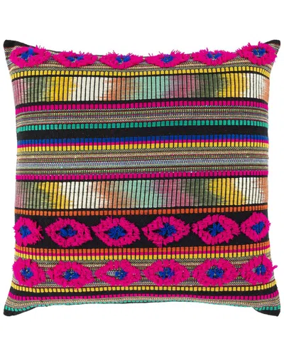 Surya Haruki Polyester Pillow In Black