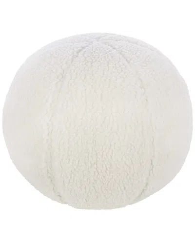Surya Livabliss Bola Decorative Pillow In White