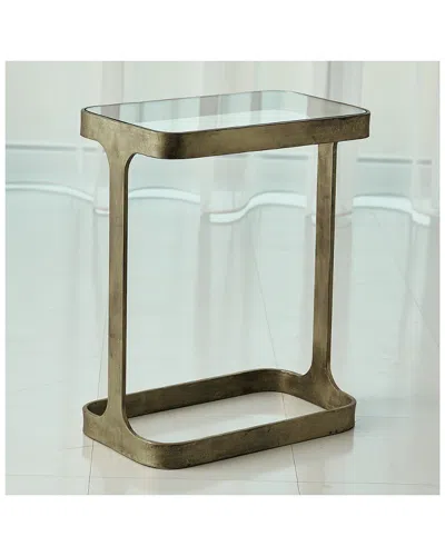 Global Views Saddle Table In Brown