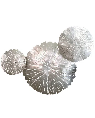 Global Views Lily Pad Clusters In Silver