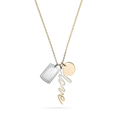 Bargainbazaar Petite Round Tag Initial Charm