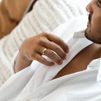 Evesaddiction Engraved Couples Message Ring