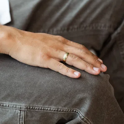 Evesaddiction Engraved Couples Message Ring