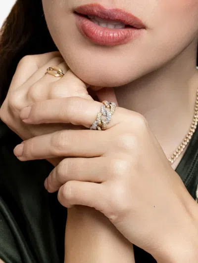 Shay Essential Link Diamond Ring In Gold