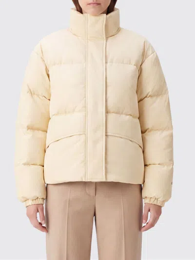 Jil Sander Technical Quilted Down Blouson In Neutral