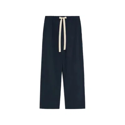 S Max Mara Smmargento Drawstring Trousers In Black