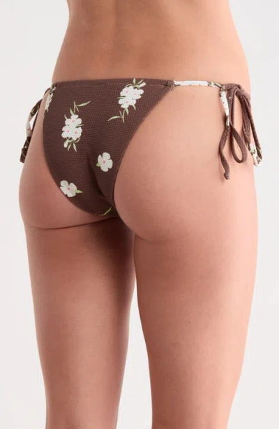 Dippin Daisys Paris Side Tie Bikini Bottoms In Multi