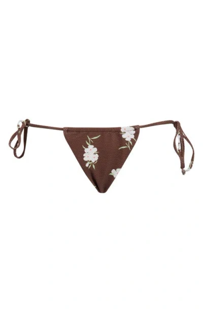 Dippin Daisys Paris Side Tie Bikini Bottoms In Multi