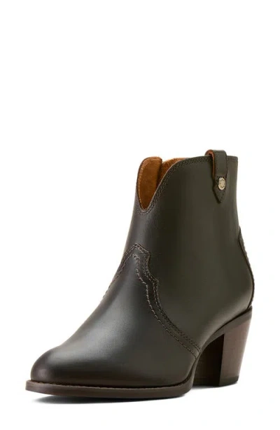 Ariat Tilbury Leather Bootie In Brown
