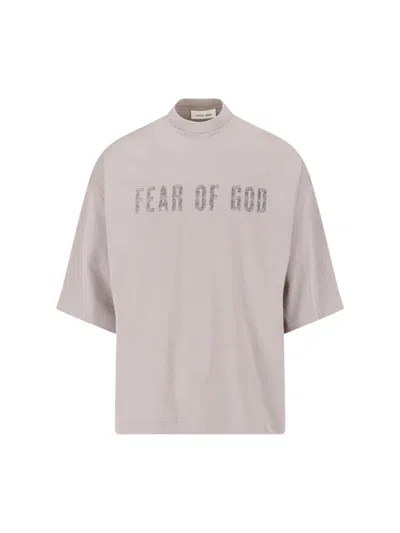 Essentials T-shirt "merch" In Gray