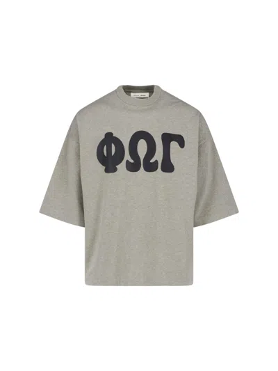 Essentials T-shirt "merch" In Gray