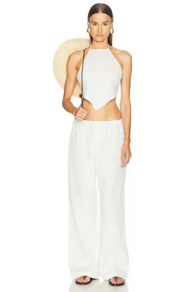 Srg Halsey Top In White
