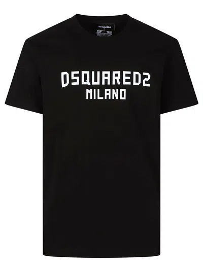 Dsquared2 Milano Cool Fit T-shirt In Black