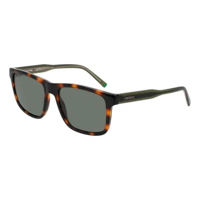 Lacoste Casual Elegance 56mm Rectangular Sunglasses In Multi