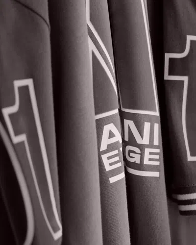 Armani Exchange Regular T-shirt In Cotton Jersey In Gray