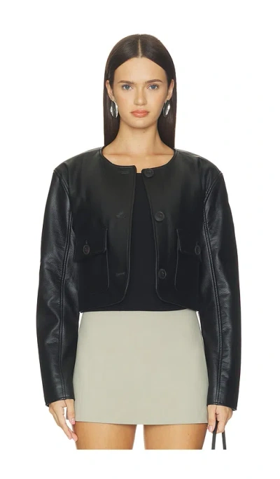 Blanknyc Cropped Jacket In Multi