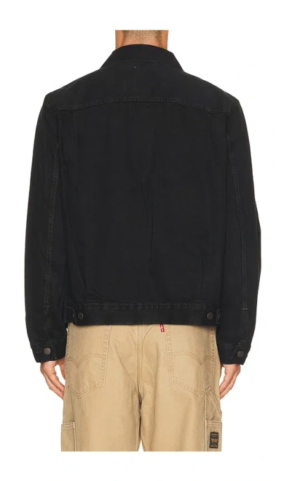 Levi's Type 2 Trucker Jacket In Black