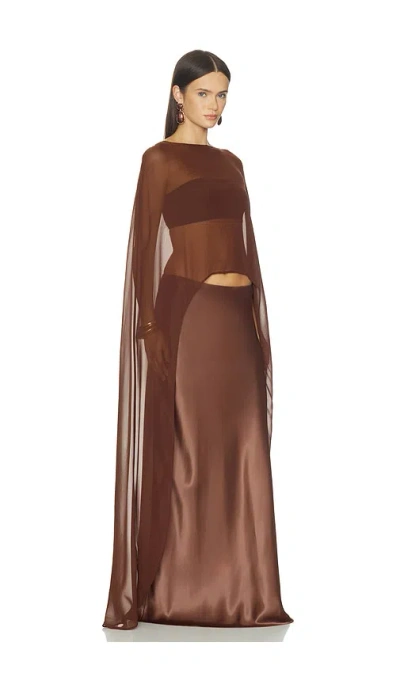 Srg Benny Cape In Brown