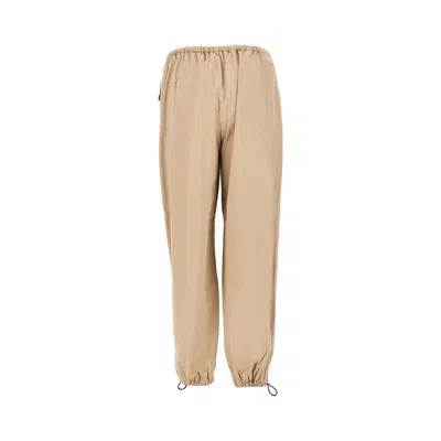 Miu Miu Washed Gabardine Pants In Multi