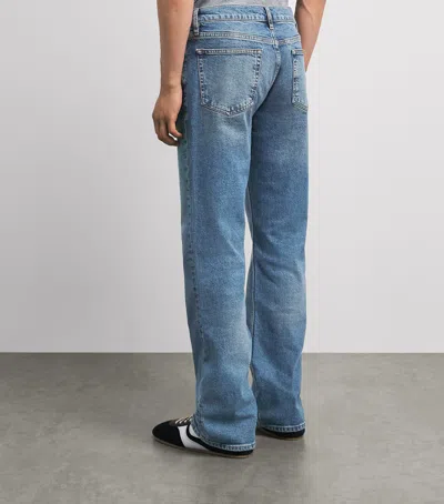 Frame Bootcut Jeans In Blue