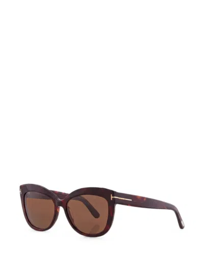 Tom Ford Cat-eye Sunglasses In Multi