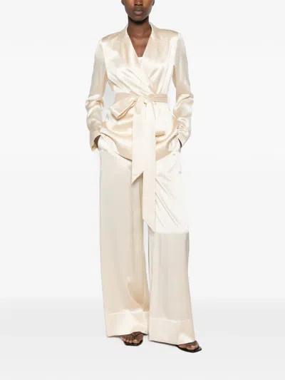 Joseph Archer Button-up Blazer In Neutral