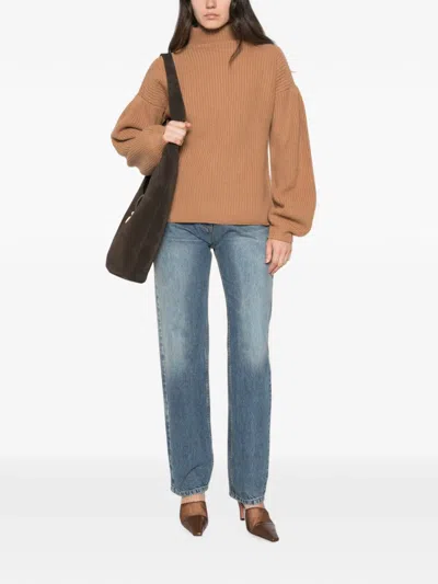 Ely Ely Haley Sweater In Brown