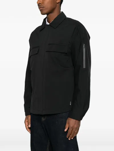 Laminar Flap-pockets Jacket In Black