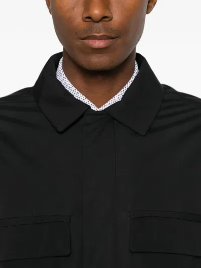 Laminar Flap-pockets Jacket In Black