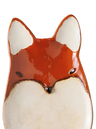 Cu I Seeyou Fox-shaped Plate In Orange