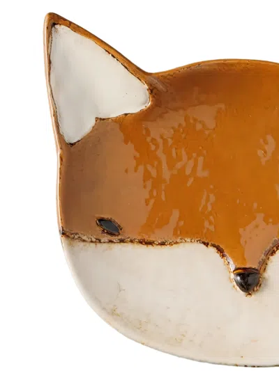 Cu I Seeyou Fox-shaped Plate In Orange