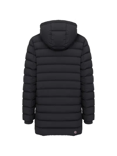 Colmar Crinkle Quilted Down Jacket In Black