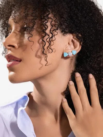 Vhernier Multi-stone Earrings In Gold