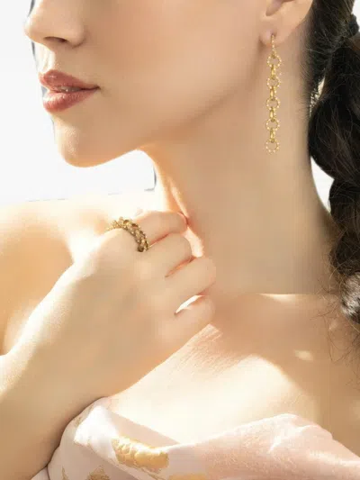 Coomi Diamond Link Earrings In Multi