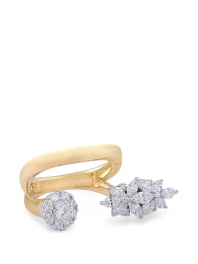 Yeprem Golden Strada Diamond Ring In Multi