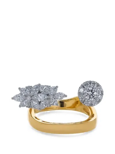 Yeprem Golden Strada Diamond Ring In Multi