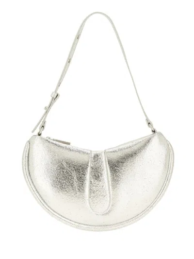 Themoirè Silver Ebe Medium Shoulder Bag In Neutral