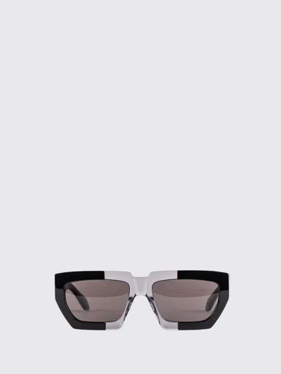 Alaïa Alaia Black Grey Acetate Sunglasses In Green