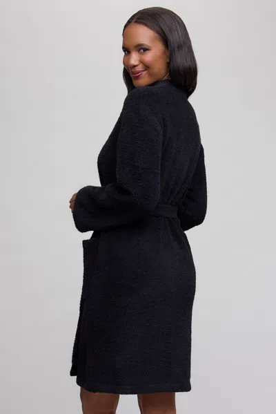 Barefoot Dreams Cozychic® Solid Robe In Black
