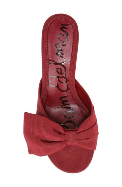 Sam Edelman Ragan Sandal In Red