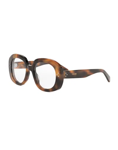 Celine Full Frame Plain Mirror In Brown