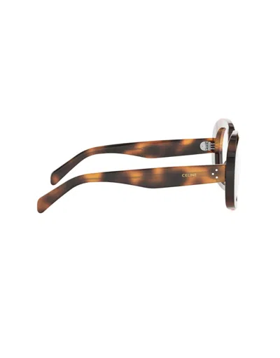 Celine Full Frame Plain Mirror In Brown