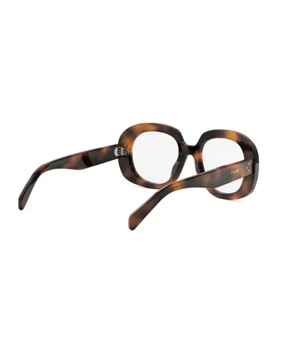 Celine Full Frame Plain Mirror In Brown
