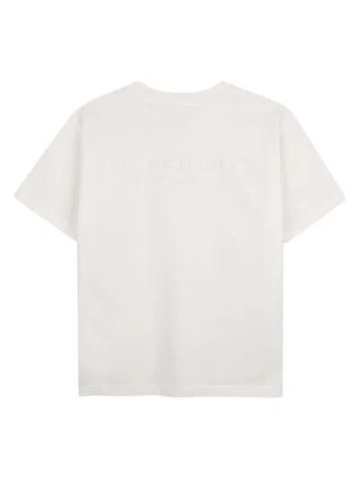 Givenchy Logo-embroidered T-shirt In White