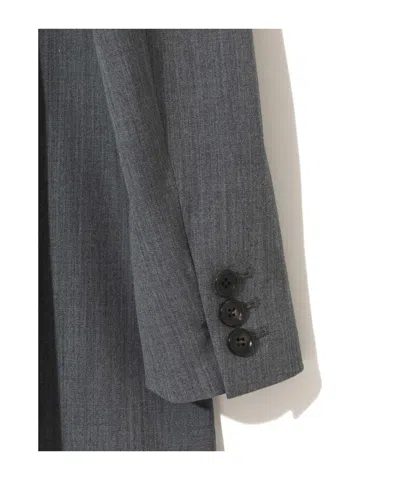 Undercover Gray Up2f1102 Slit Panel Blazer In Gray
