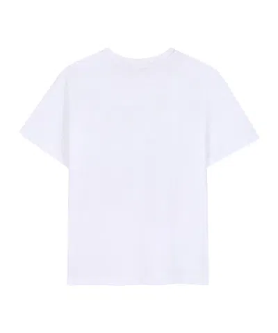 Givenchy Check-print Logo-print T-shirt In White
