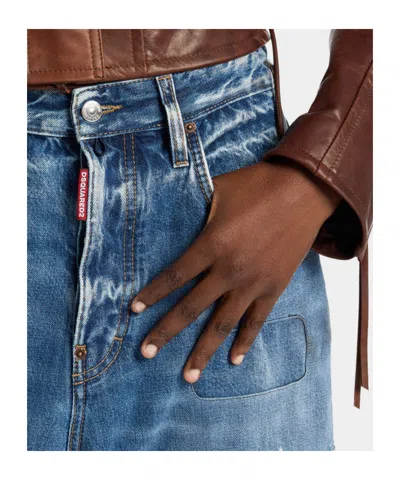 Dsquared2 Multi-pocket Jeans In Blue